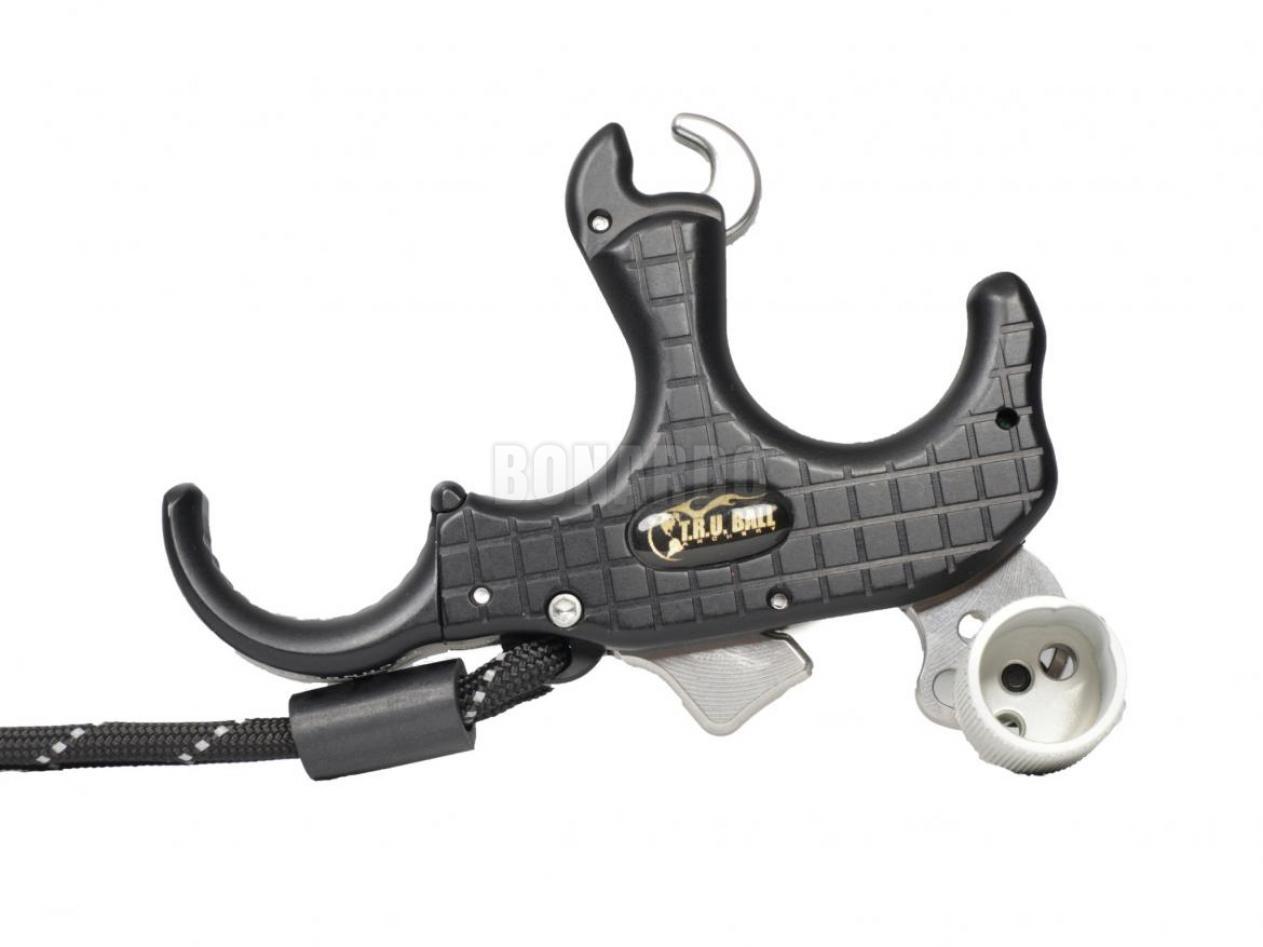 TRU BALL SGANCIO A POLLICE BLADE PRO FLEX  3-4 FINGER BLACK/QS MEDIUM