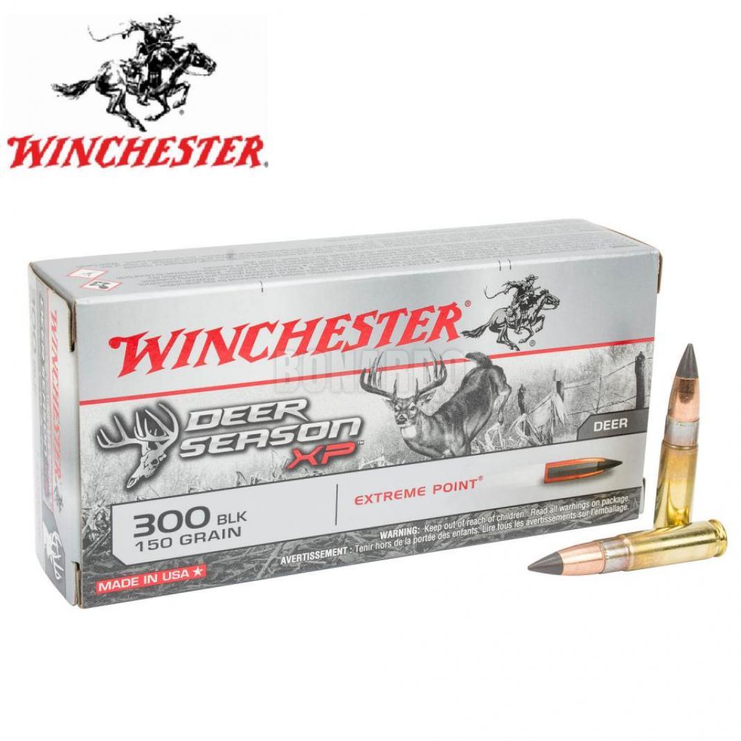 WINCHESTER MUNIZIONI CAL. 300 BLACKOUT 150 GRS DEER SEASON