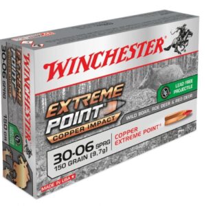 WINCHESTER MUNIZIONI CAL. 30-06 150 GRS EXTREME-POINT LEAD FREE