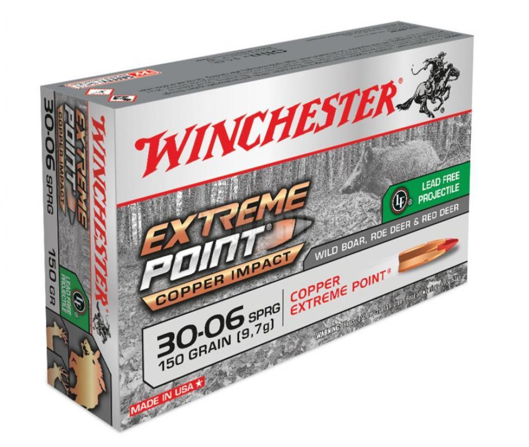 WINCHESTER MUNIZIONI CAL. 30-06 150 GRS EXTREME-POINT LEAD FREE