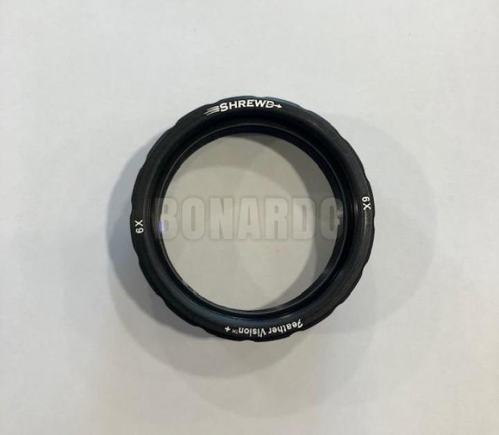 SHREWD SCOPE OPTUM  FEATHER VISION VERDE PLUS LENTE 6X