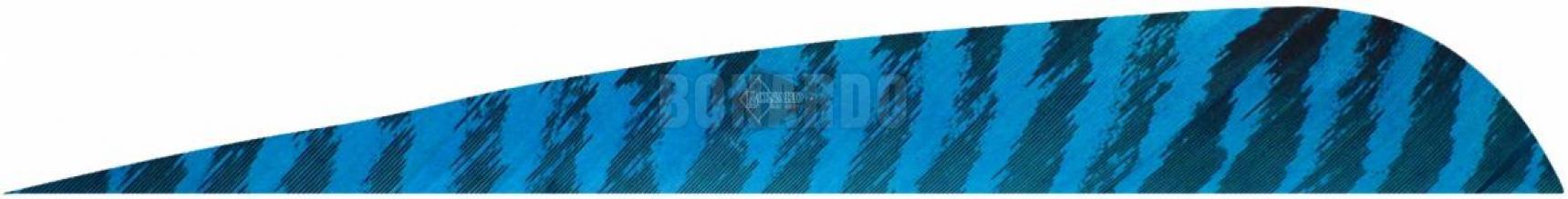 GATEWAY PENNE NATURALI 5" PARABOLA BARRATE BLUE/BLACK