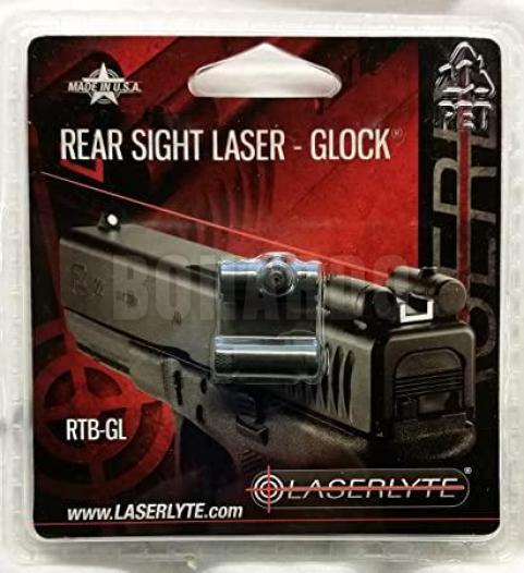 LASERLYTE TACCA MIRA PER GLOCK CON LASER