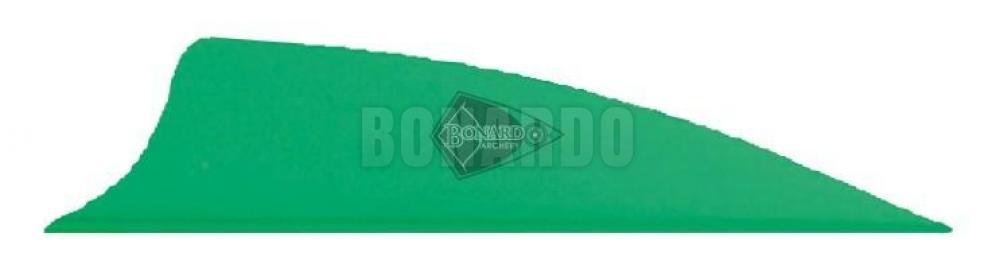 BOHNING ALETTA IN PLASTICA A SCUDO 2.25" FLUO GREEN