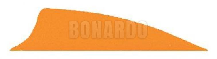 BOHNING ALETTA IN PLASTICA A SCUDO 2.25" NEON ORANGE