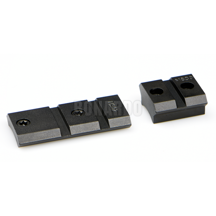 WARNE BASE 2 PZ MAXIMA IN ACCIAIO PER MAUSER 98 FN