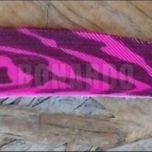 GATEWAY PENNE NATURALI 4" SCUDO PRINTZ ZEBRA PINK