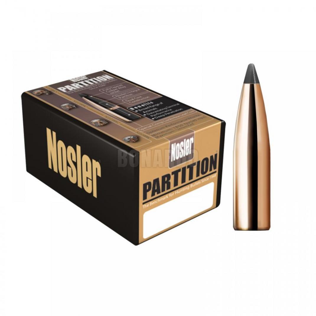 NOSLER PALLA 277" 150 GRS PARTITION CONF. 50 16323
