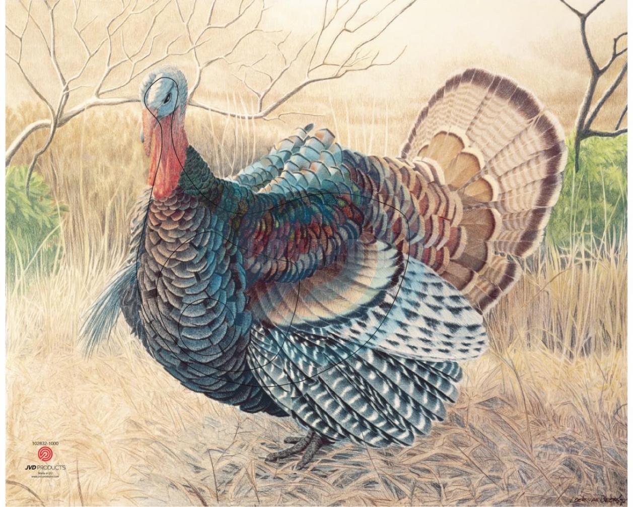 JVD BERSAGLIO ANIMALE TACCHINO