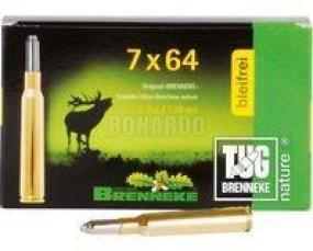BRENNEKE MUNIZIONI  CAL. 7X64 TUG 128GRS CONF.20 NO PIOMBO