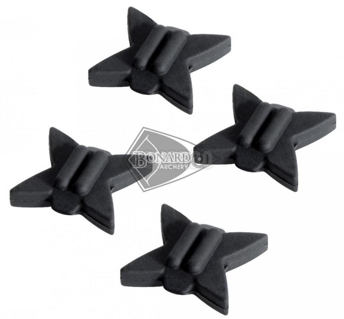 TRUGLO SILENZIATORI PER CORDA TRU-BLOCK CONF. 4 PEZZI BLACK