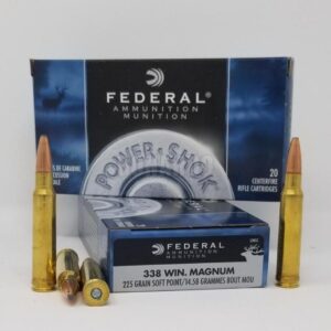 FEDERAL MUNIZIONI CAL. 338 WIN MAG. 225 GRS