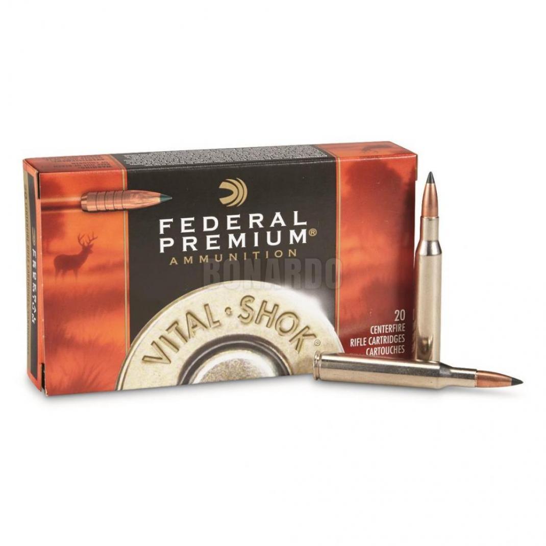 FEDERAL MUNIZIONI PREMIUM CAL. 25-06 100 GRS BALLISTIC TIP