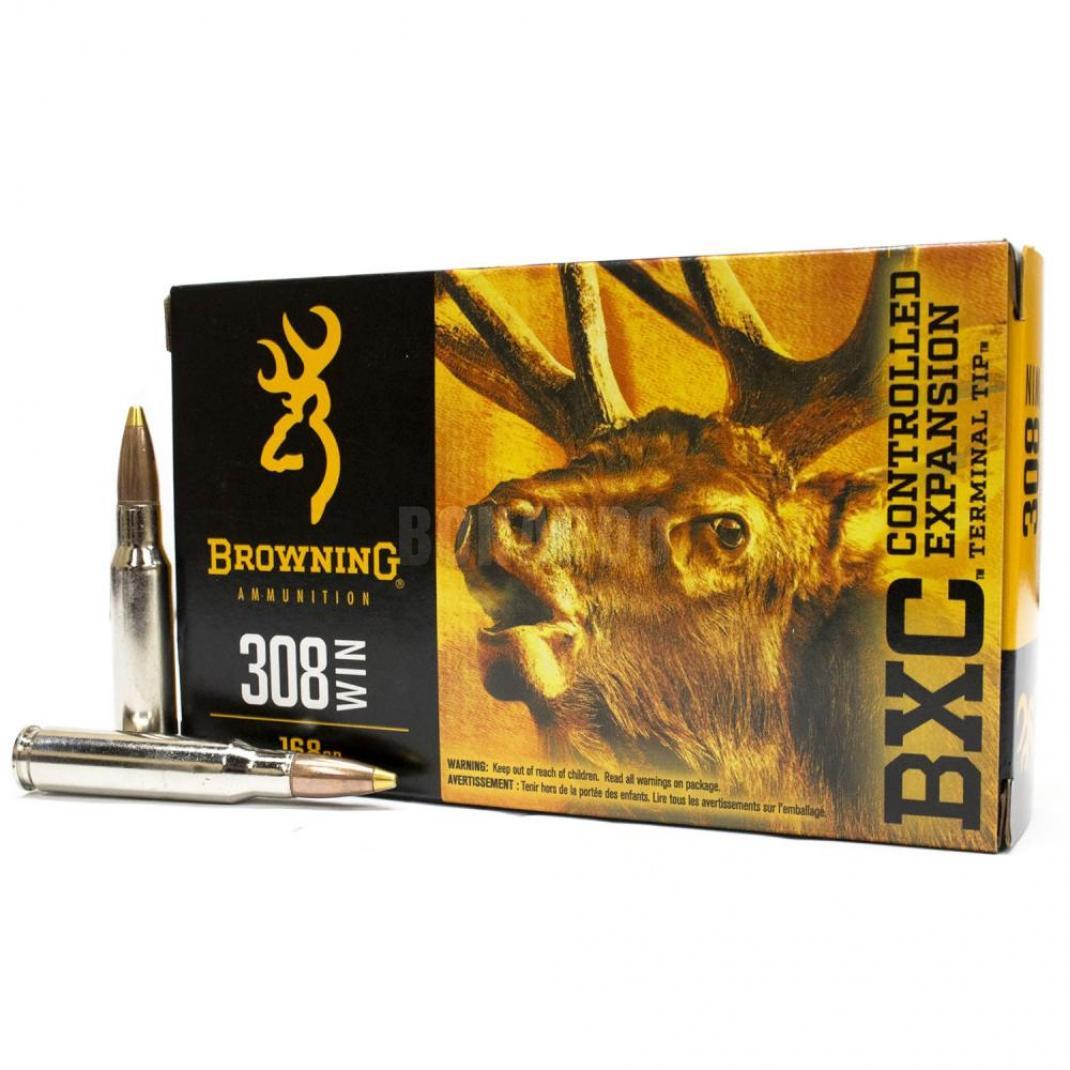 BROWNING MUNIZIONI CAL.308 BXC 168GRS