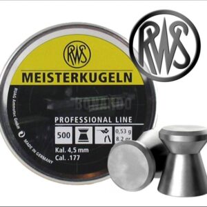 RWS PALLINI DIABOLO MEISTERKUGELN CAL. 4,5 CONF. 500 0.53G