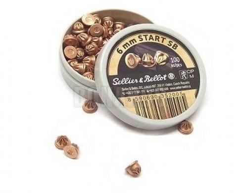 SELLIER & BELLOT CARTUCE CAL.6mm A SALVE CONF.100 pcs