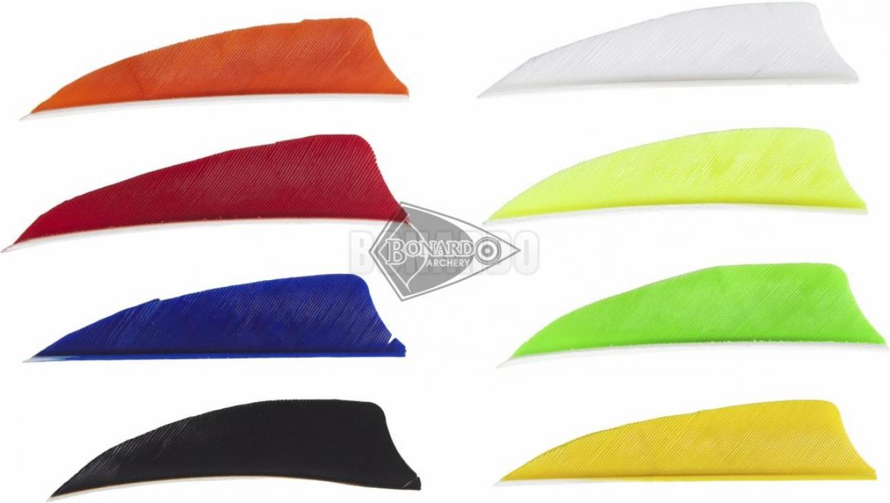 CROSS-X PENNE NATURALI 3" SCUDO CONFEZIONE 50 PEZZI