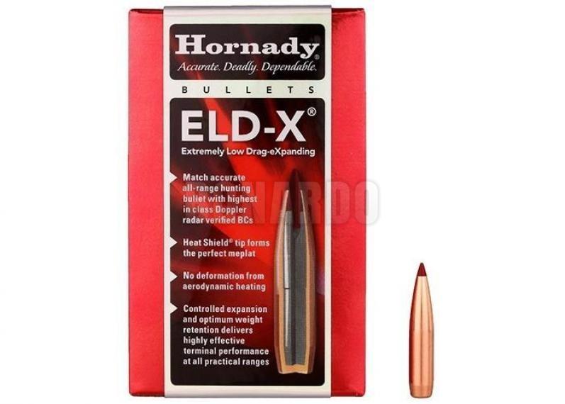 HORNADY PALLA 308" ELD-X 178GRS CONF.100