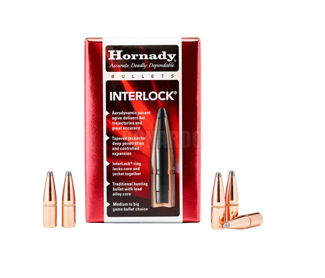 HORNADY PALLA 277" INTERLOCK 130GRS CONF.100