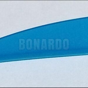 BOHNING ALETTA IN PLASTICA A SCUDO 1.75" OLD SERIES SATIN BLUE