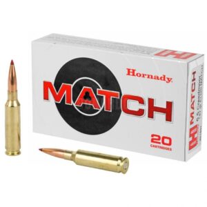 HORNADY MUNIZIONI CAL. 6,5 CREEDMORE ELD MATCH 120GRS