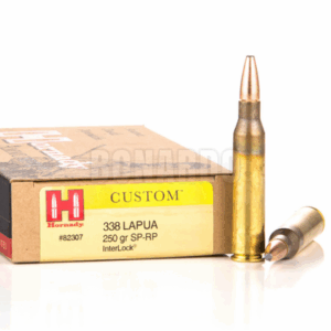HORNADY MUNIZIONI CAL.338 LAPUA MAG. 250GRS INTERLOCK
