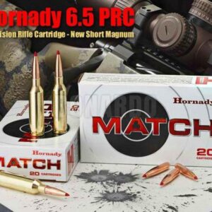 HORNADY MUNIZIONI 6,5 PRC ELD MATCH 147grs conf.20