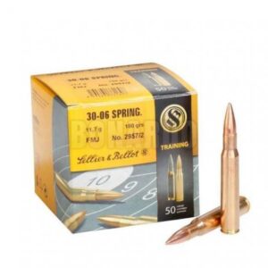 SELLIER & BELLOT CARTUCE CAL.30-06 FMJ 180GRS 50PZ