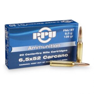 PPU CART.CAL. 6,5X52 CARCANO 139GRS