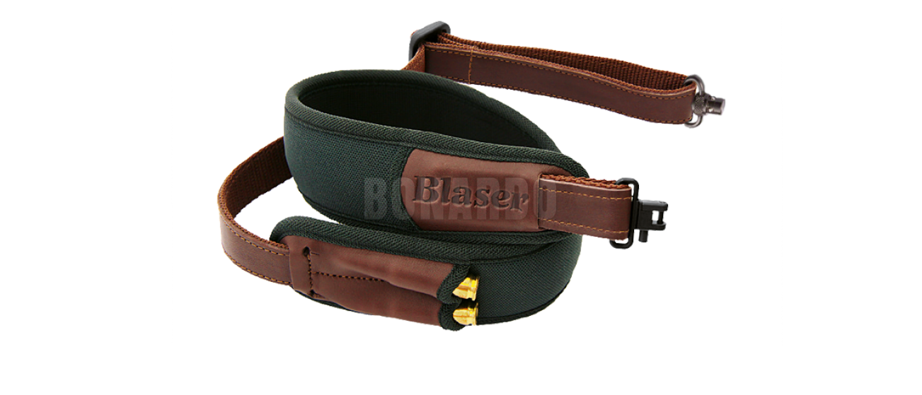 BLASER CINGHIA TRAPORTO CARABINA NEOPRENE VERDE
