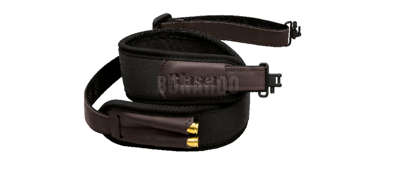 BLASER CINGHIA TRAPORTO CARABINA NEOPRENE NERA