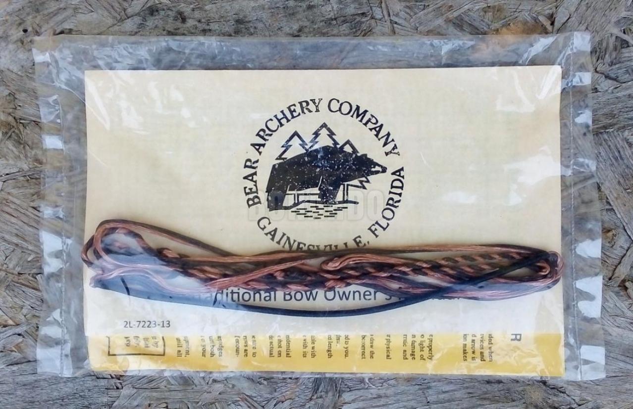 BEAR FLEMISH STRING CORDA ORIGINALE IN F.F. PER LONGBOW 64"-16