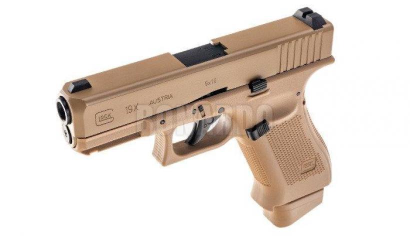UMAREX PISTOLA CO2 GLOCK 19X CO2 CAL 4,5 BB CN 00043