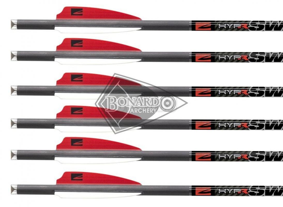 KILLER INSTINCT DARDO SWAT XP CARBON 20"CONFEZIONE 6 PEZZI