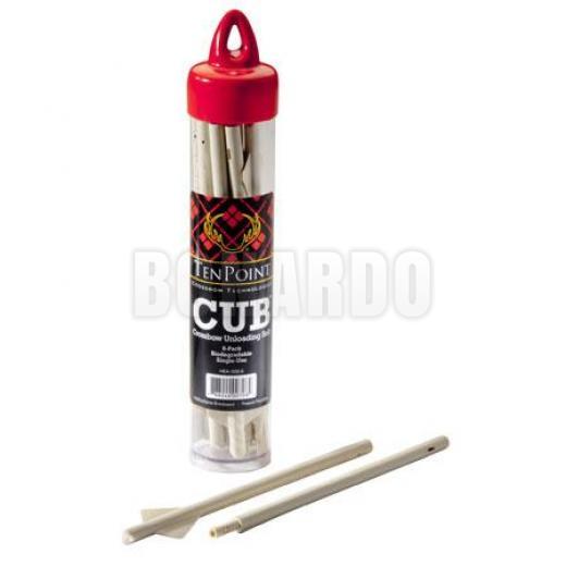 TENPOINT DARDO BALESTRA SCARICAMENTO BIO CUB CONF. 6 PEZZI