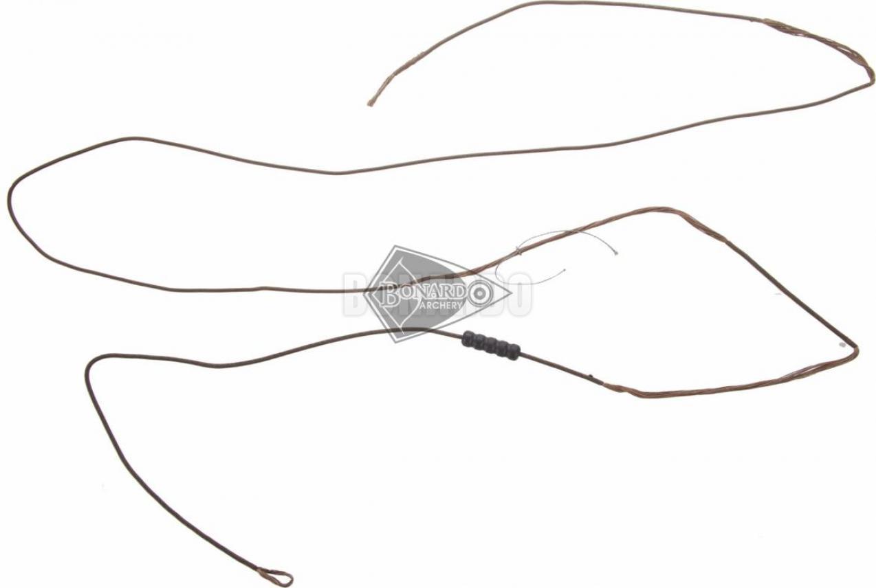 ZEBRA CORDA TWO CAM BROWN 59 1/8"