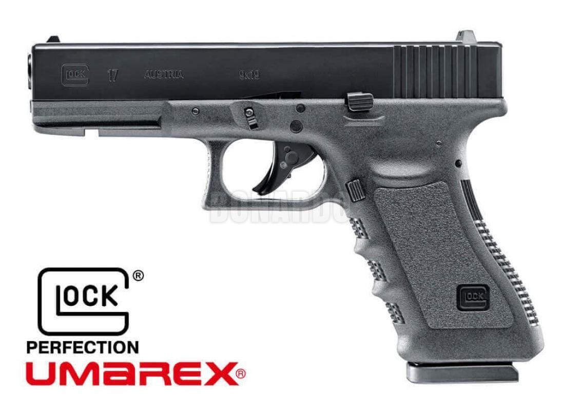 UMAREX PISTOLA CO2 GLOCK 17 CAL 4,5 BB/PELLET CN 00001