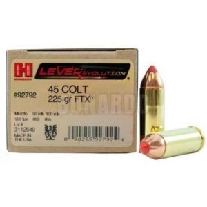 HORNADY MUNIZ. CAL.45 COLT 225GR FTX