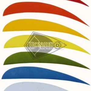 TRUEFLIGHT PENNE NATURALI 4" PARABOLA BLACK