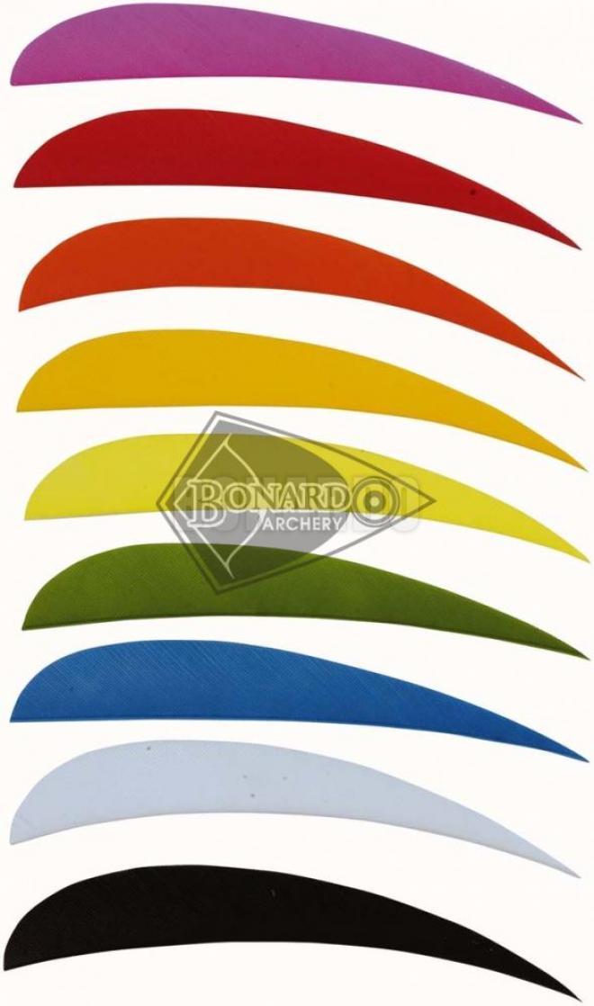 TRUEFLIGHT PENNE NATURALI 4" PARABOLA WHITE