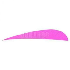 TRUEFLIGHT PENNE NATURALI 4" PARABOLA PINK