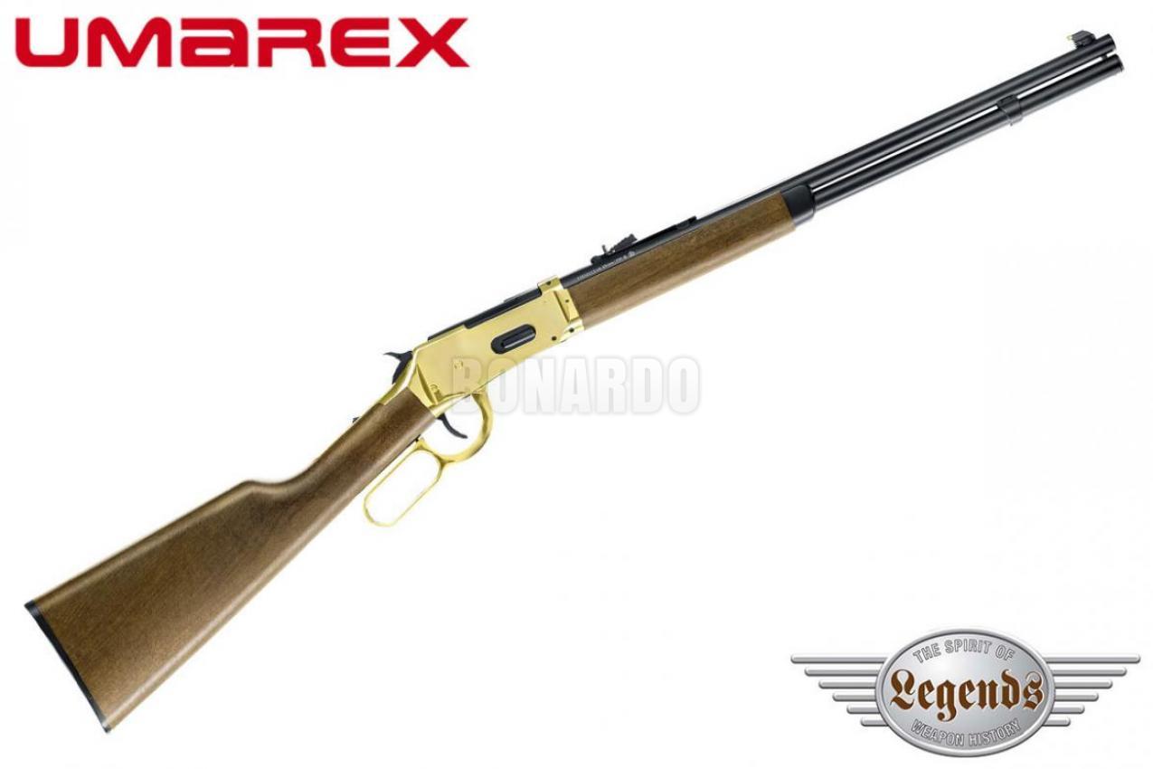 UMAREX CARABINA A LEVA CO2 COWBOY RIFLE LEGENDS GOLD
