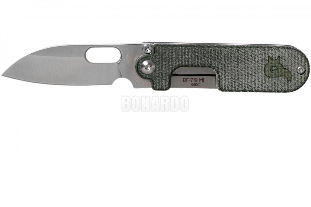 BLACK FOX COLTELLO MICARTA CANVAS GREEN
