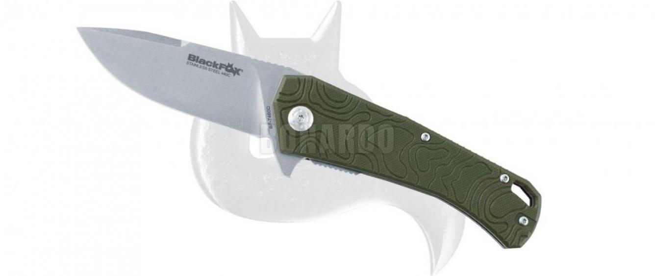 BLACK FOX COLTELLO STONE WASHED GREEN