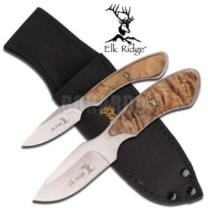 ELK RIDGE SET MAPLE BURL