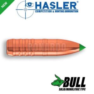 HASLER PALLA Bull cal. 7 (.284) da 139 grn CB 0,440  5 anelli (50 pz)
