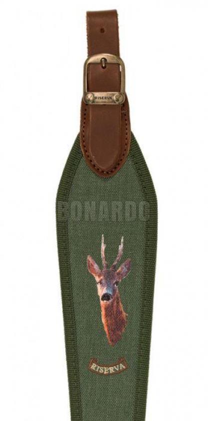 RISERVA TRACOLLA CARABINA CORDURA GREEN CAPRIOLO