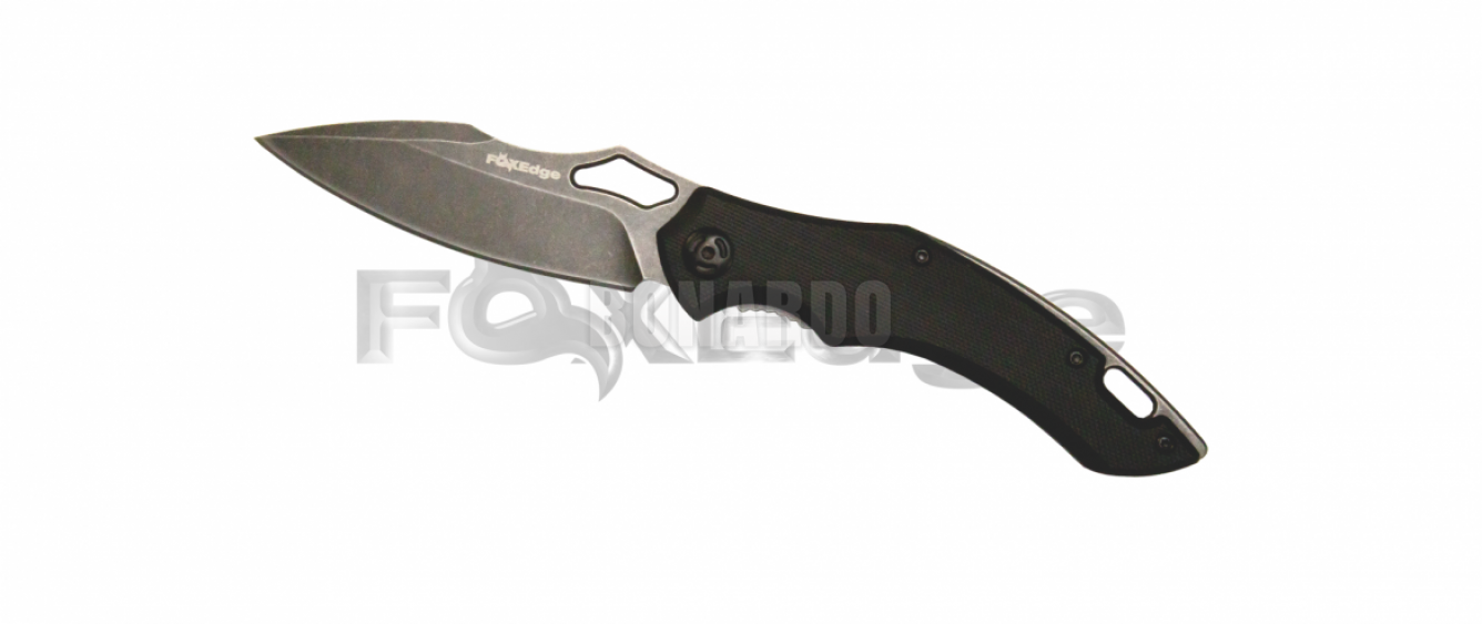 FOX COLTELLO SPARROW FE-034 BLACK G-10 HANDLE