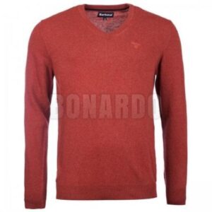 BARBOUR MAGLIA ESSENTIAL LAMBSWOOL RED TG. M