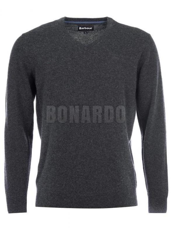 BARBOUR MAGLIA ESSENTIAL LAMBSWOOL GRAY TG. S